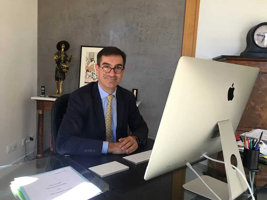 Vincent Thomas est président de l'université de Bourgogne 